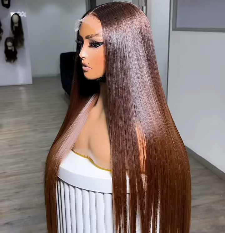 ZeeAris Premium Bob Unit – 100% Human Hair (13×4 Lace, 180% Density)